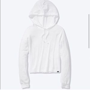 PINK Victoria’s Secret Mesh Lightweight Hoodie, M